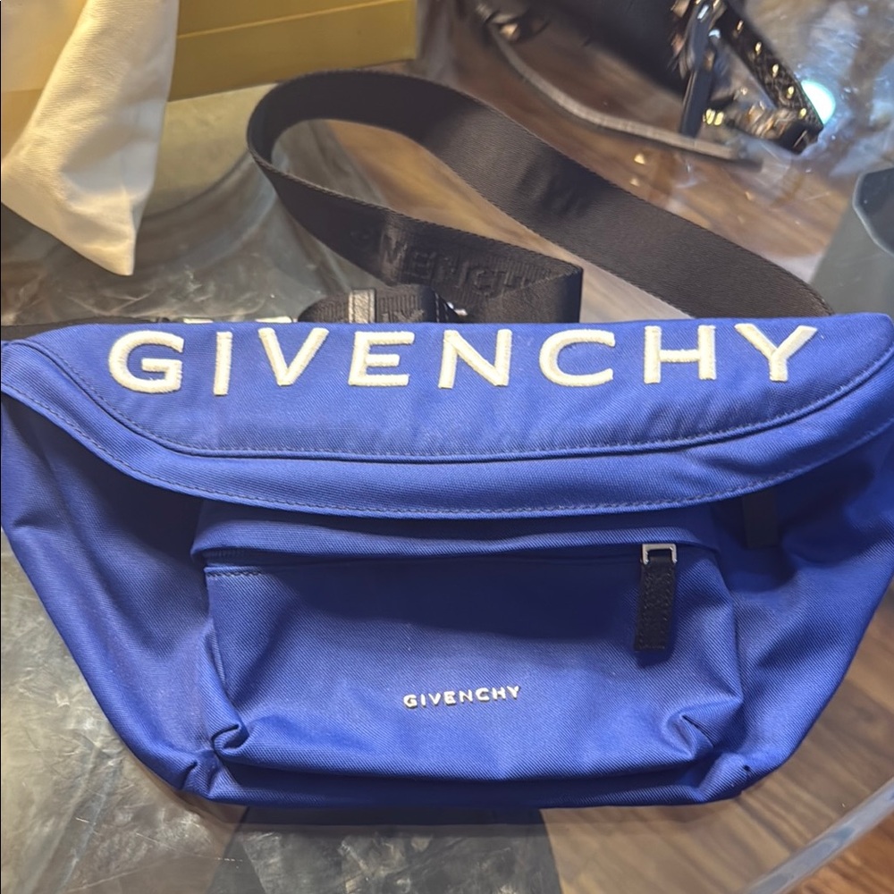 Givenchy Royal Blue Belt Bag